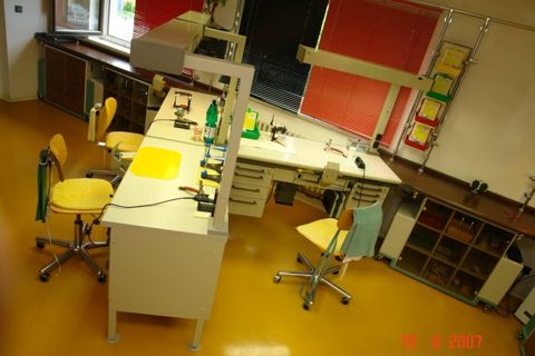 Situationsansicht des Modellierraumes